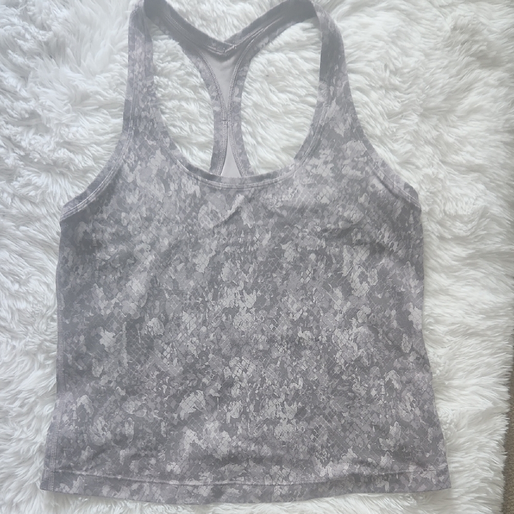 lululemon athletica Gray Tank Top